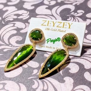 ❇️💎✳️ZeyZey Cat's Eye Earrings✳️💎❇️